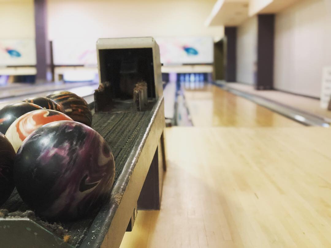Bowling Ball and alley