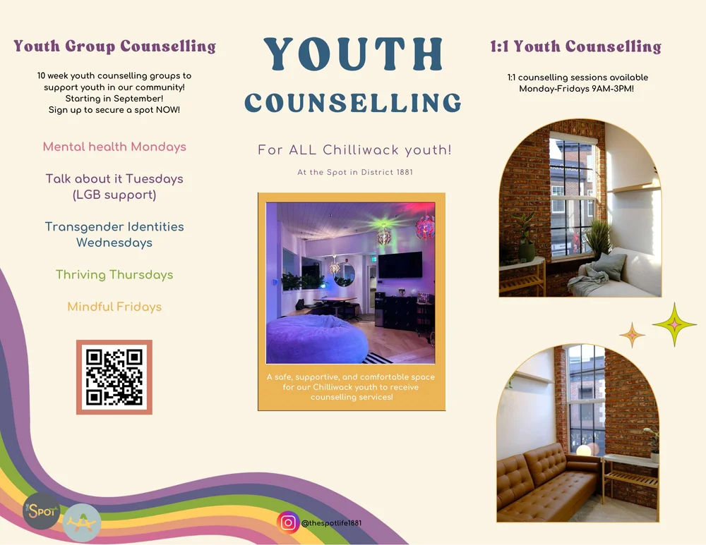 Counselling for All Teens — Now Available at The Spot