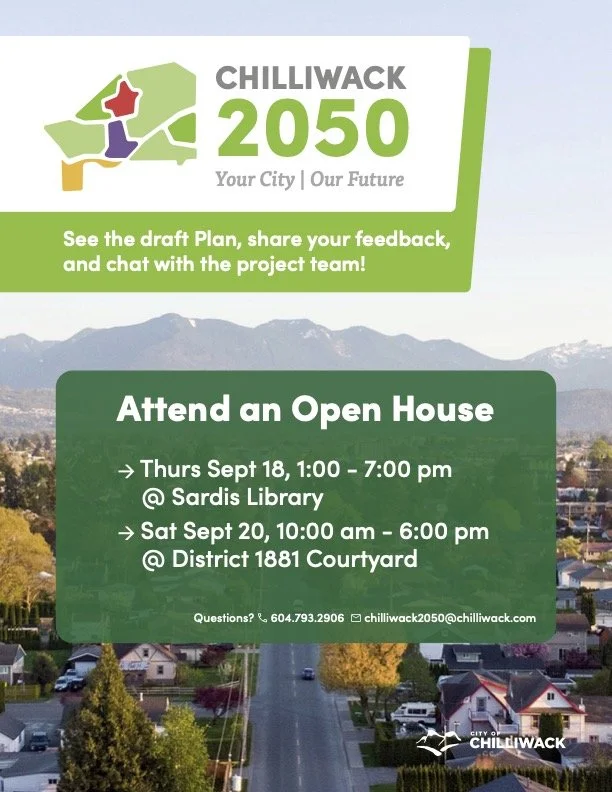 Chilliwack Open House 2025 (Sept 20)