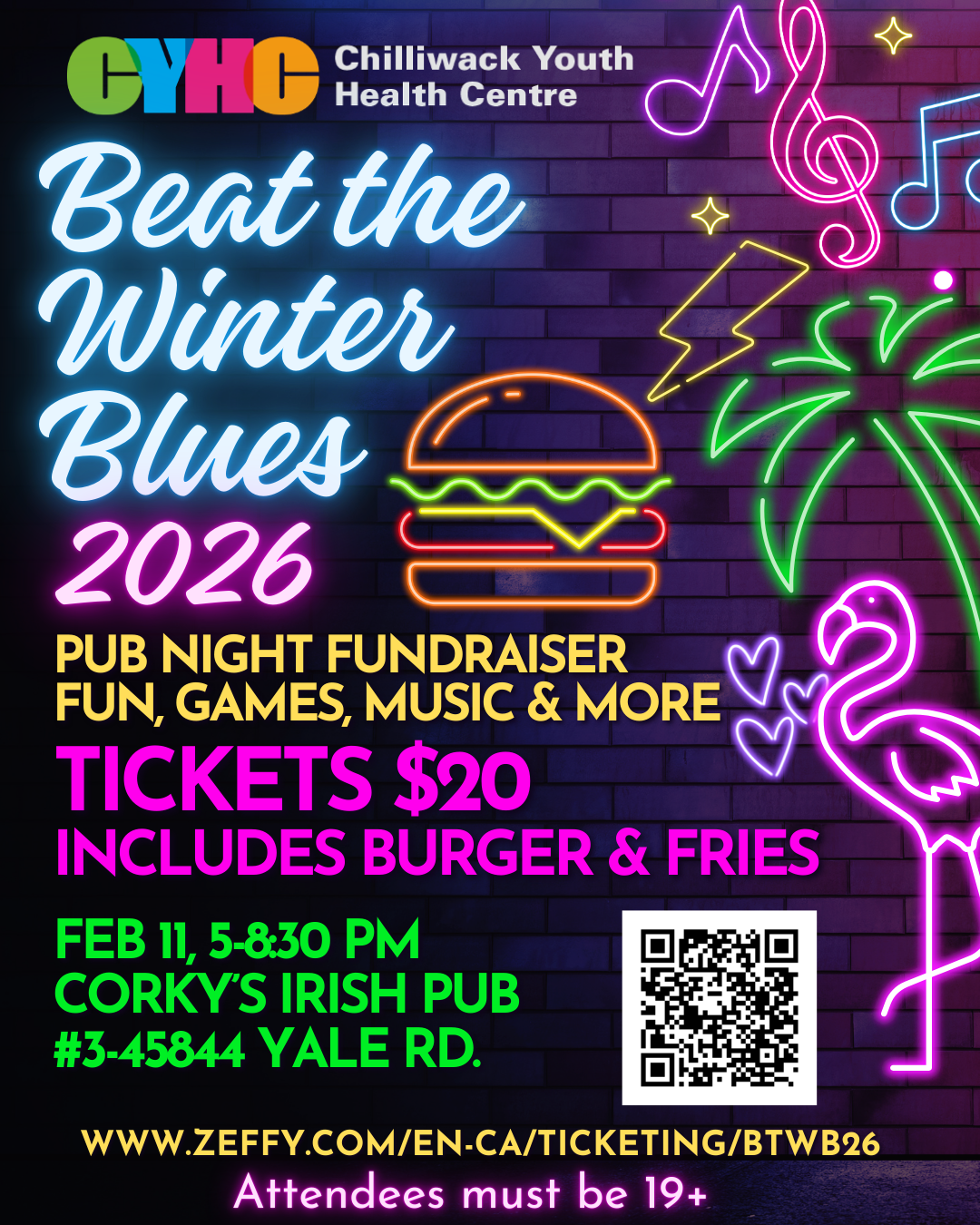 Beat the Winter Blues 2026 Pub Night