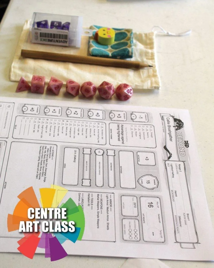 Dungeons &amp; Dragons Class - Chilliwack Cultural Centre (Week One)