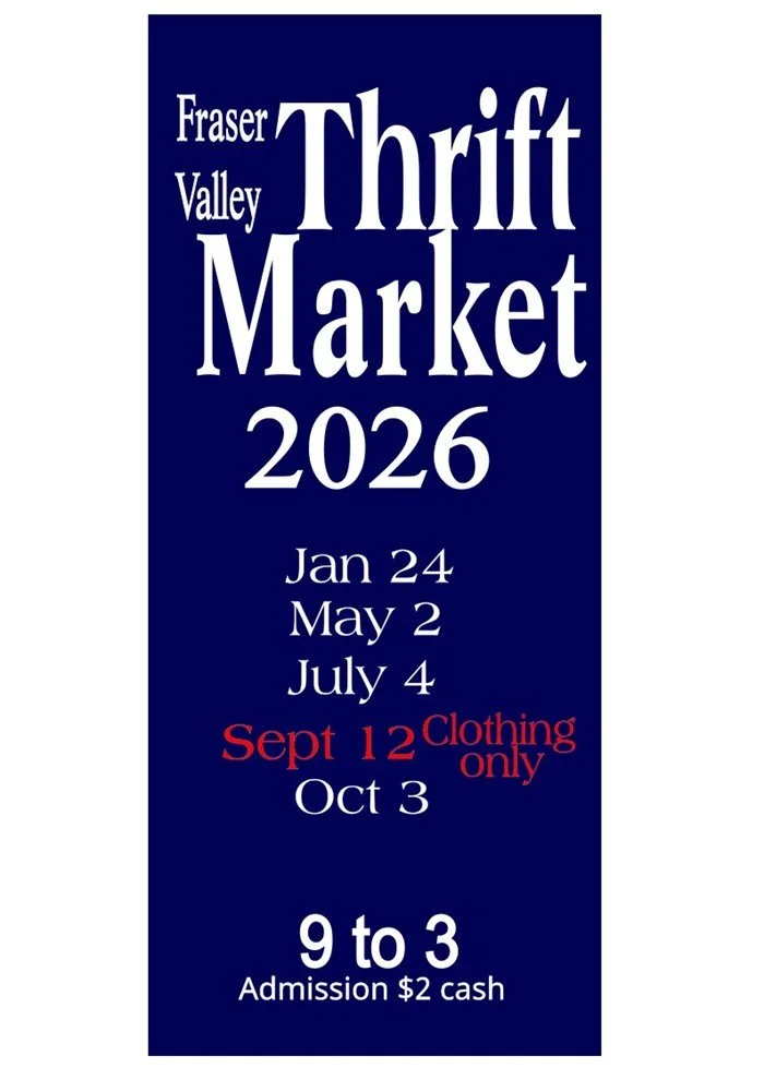 Fraser Valley Thrift Market - May 2026