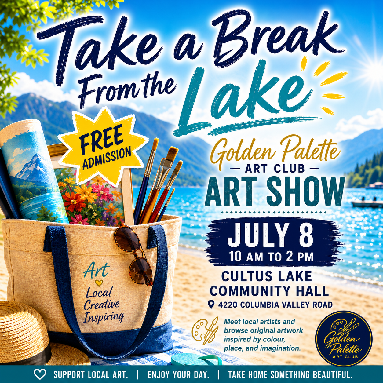 Golden Palette Art Club Art Show