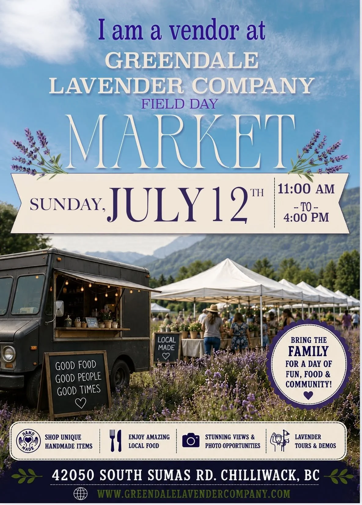 2nd Annual Greendale Lavender Market
