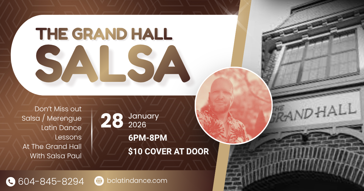 Beginner Salsa & Merengue Class + Open Social Dance