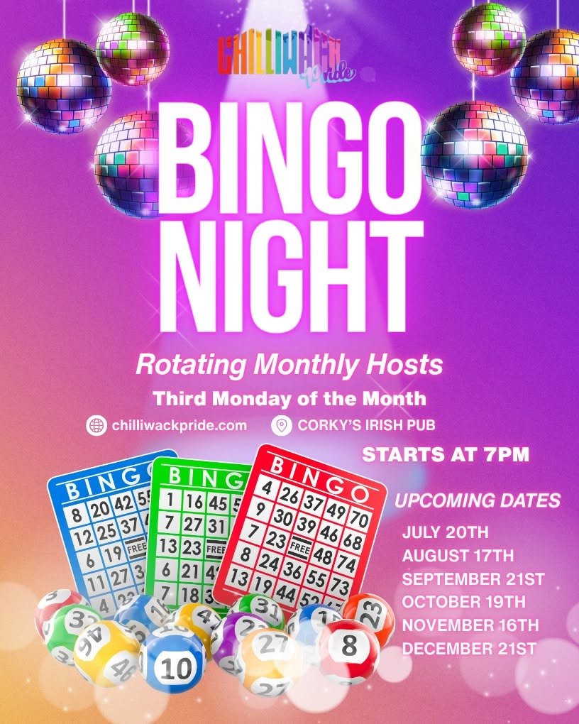 Chilliwack Pride Bingo Night