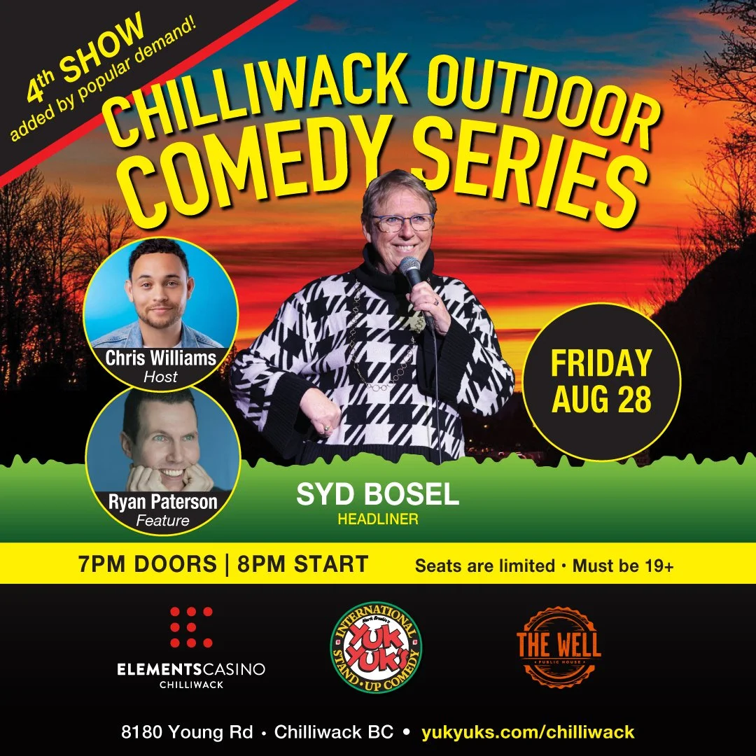 Chilliwack Outdoor Comedy Series (Aug 28)