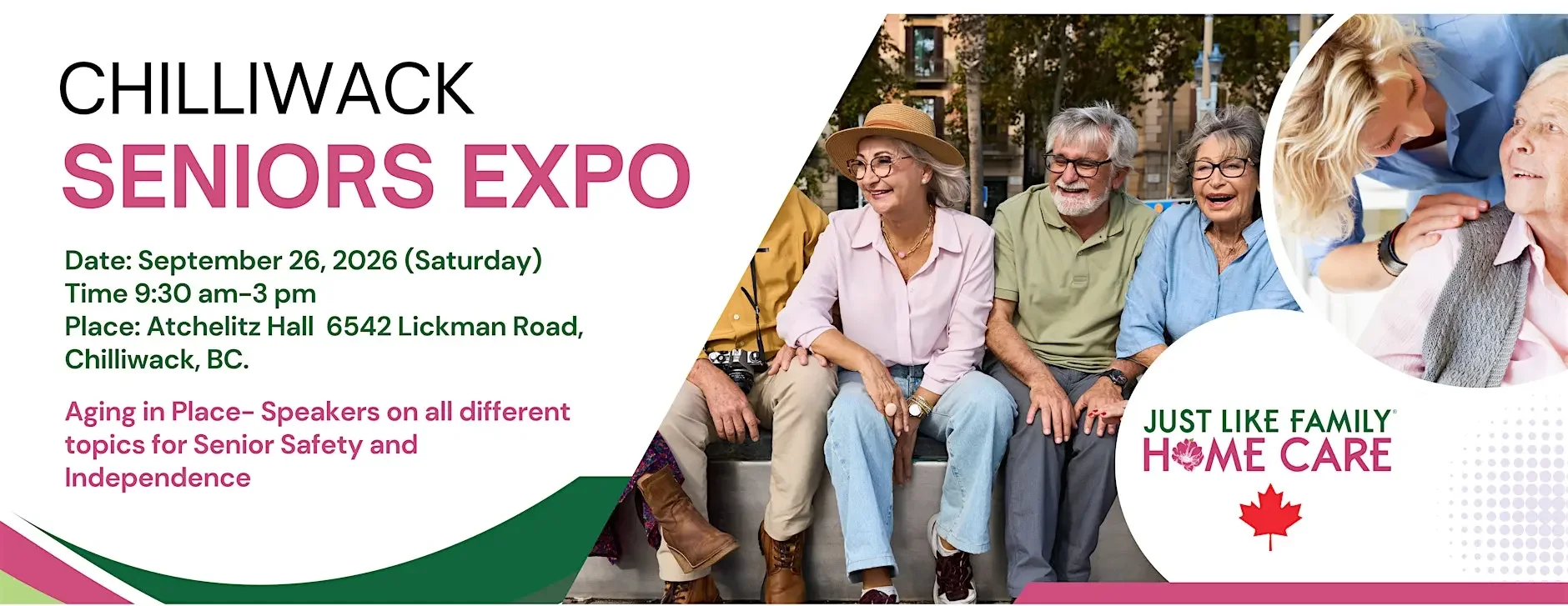 2nd Annual Chilliwack 55+ Seniors Expo