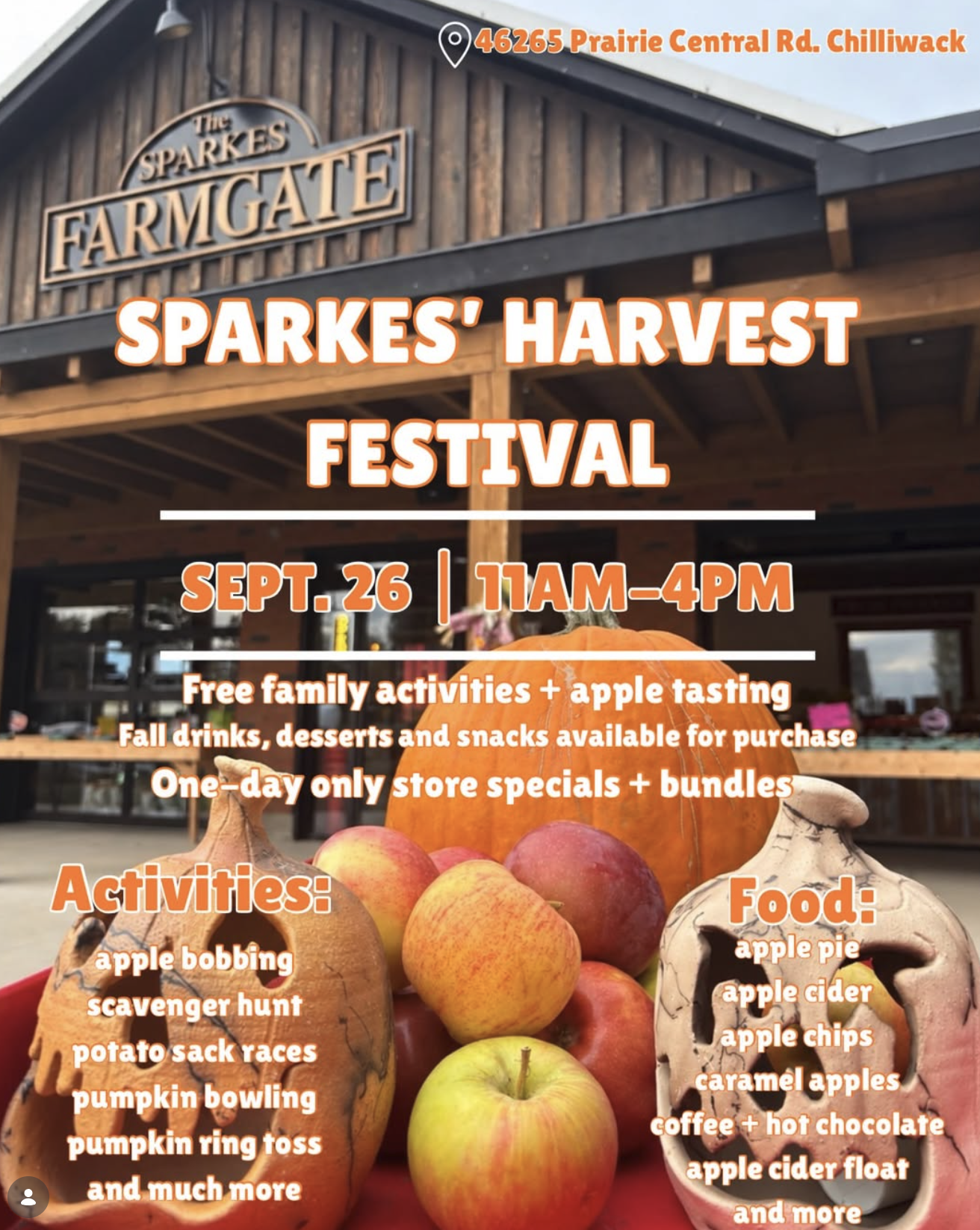 Sparkes' Harvest Festival