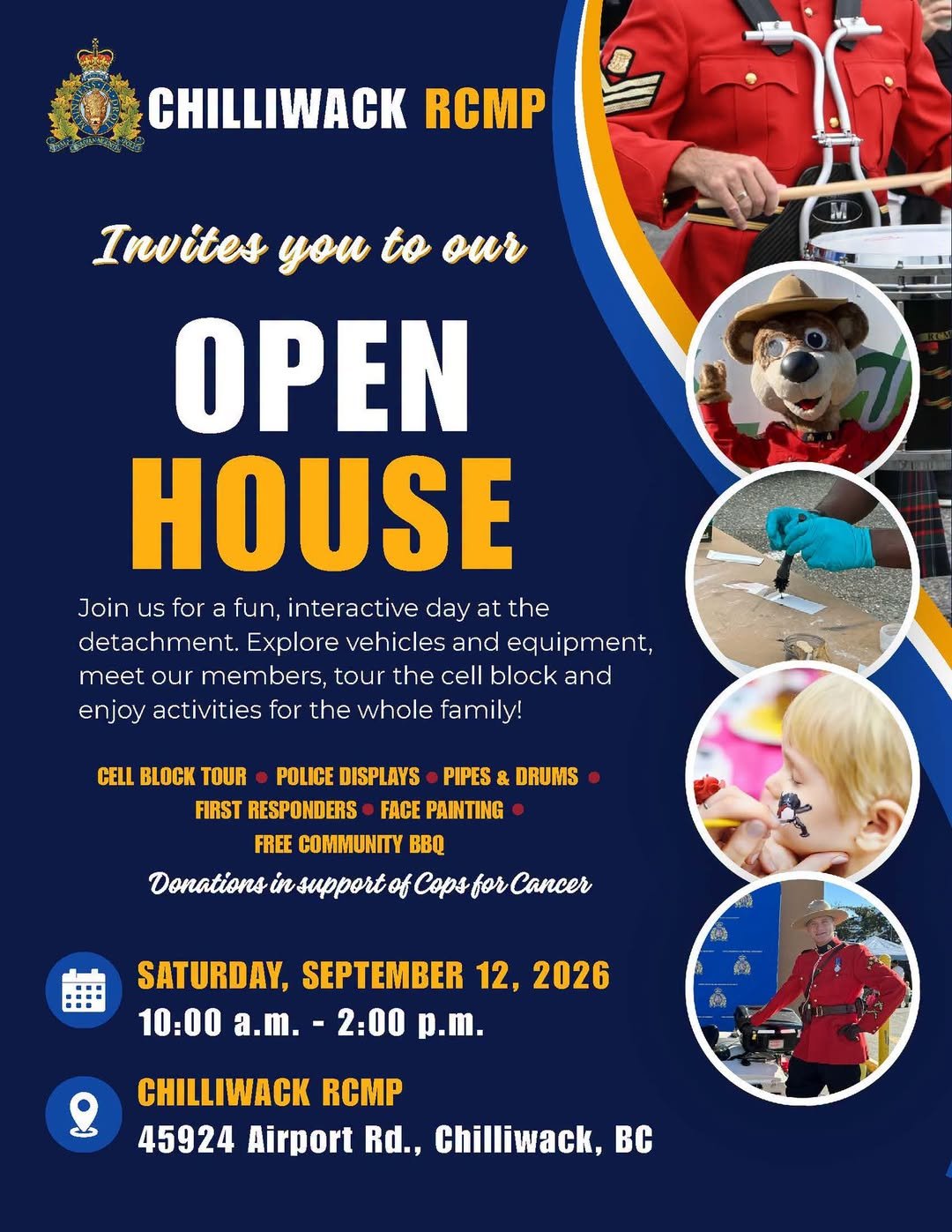 Chilliwack RCMP Open House Sept 2026
