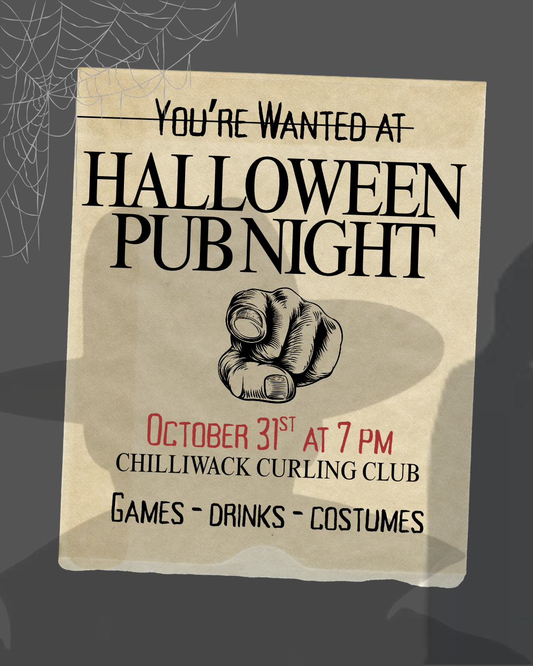 Halloween Pub Night