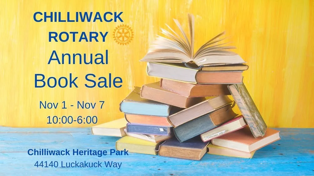 Chilliwack Rotary Book Sale 2026