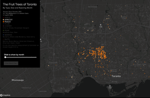 The Fruit Trees of Toronto — mapTO