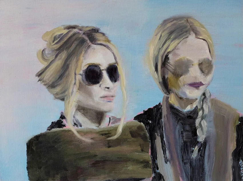 Olsens , 2016, oil on panel, 9 x 12 inches