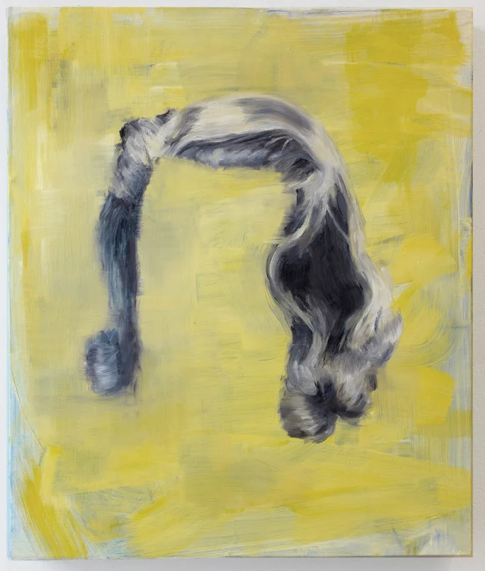 Ingrid , 2016, oil on canvas stretched over panel, 20 x 24 inches