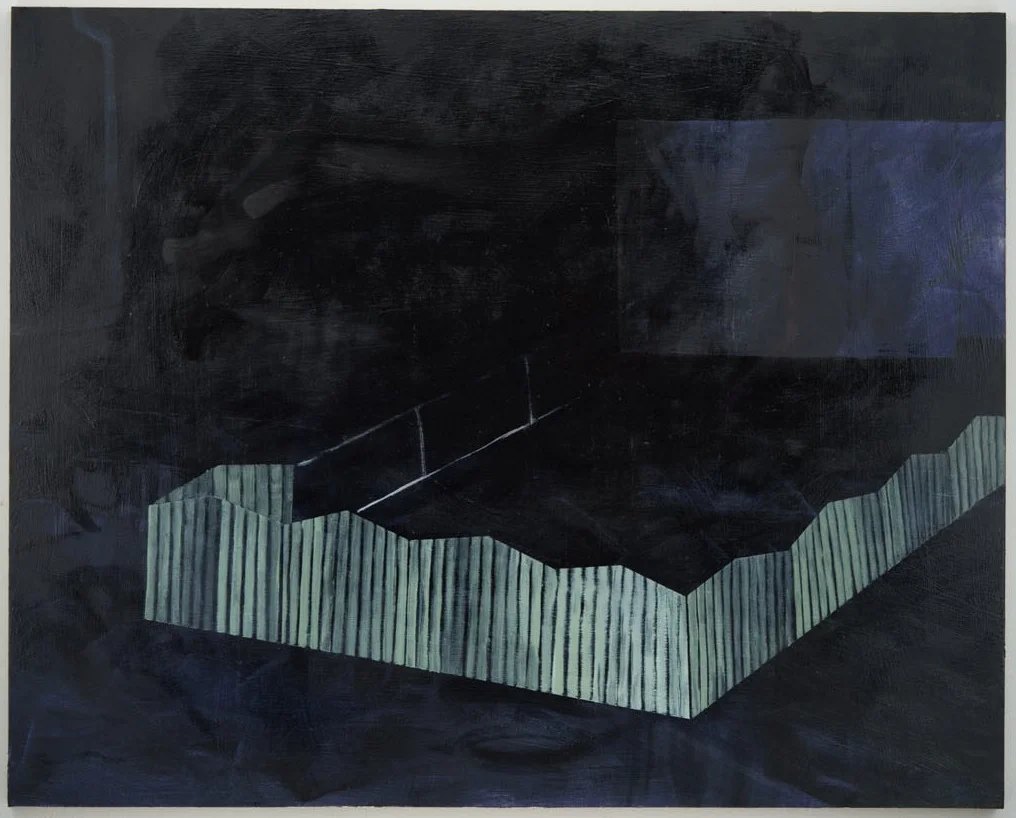 Calgary , 2013, oil on wood panel, 24 x 30 inches