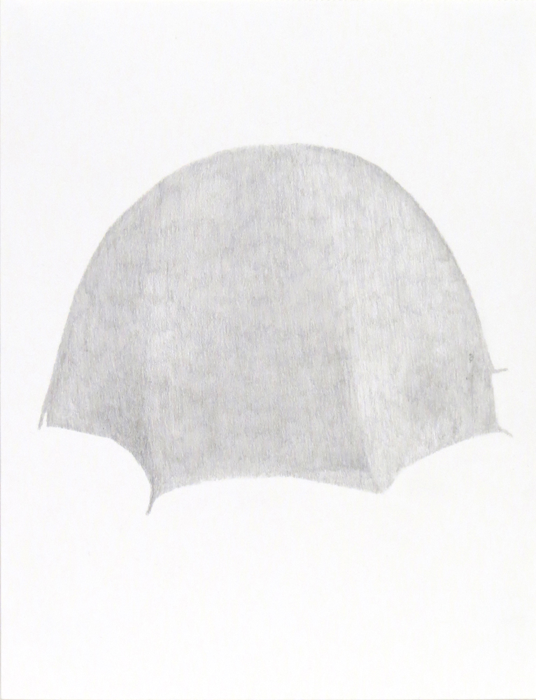  Tent (5), 2018, graphite on paper, 9 x 12 inches 