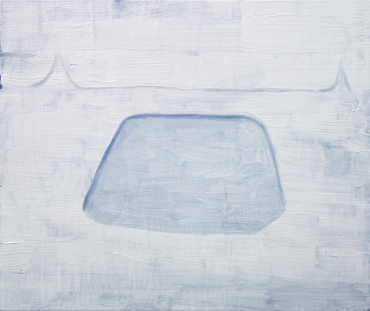 Piscine , Oil on wood, 11 x 14 inches