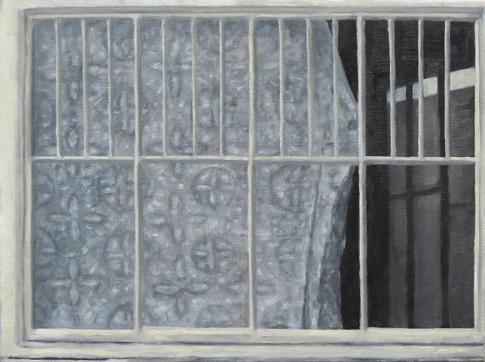   Window , oil on canvas, 12 x 16 inches  