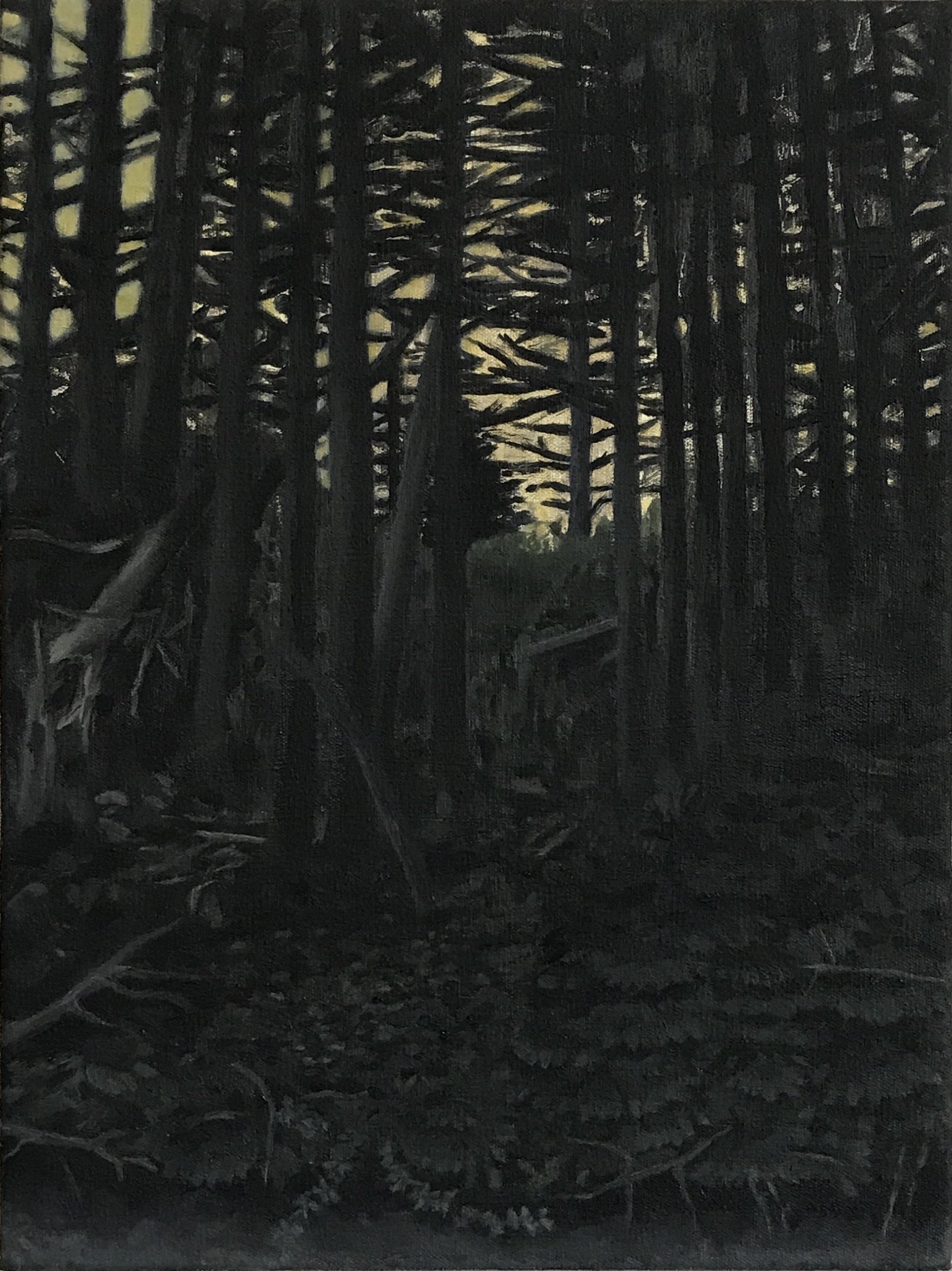   Nightfall , oil on canvas, 12 x 16 inches 