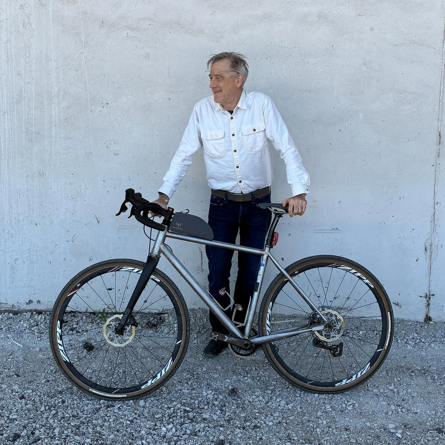 Peter built his first bike frame at my studio with guidance, and it turned out exactly as we hoped. Good working together Peter!
-
&ldquo;For me the important part is that we designed it to behave in a certain way and it does&hellip; responsive and s