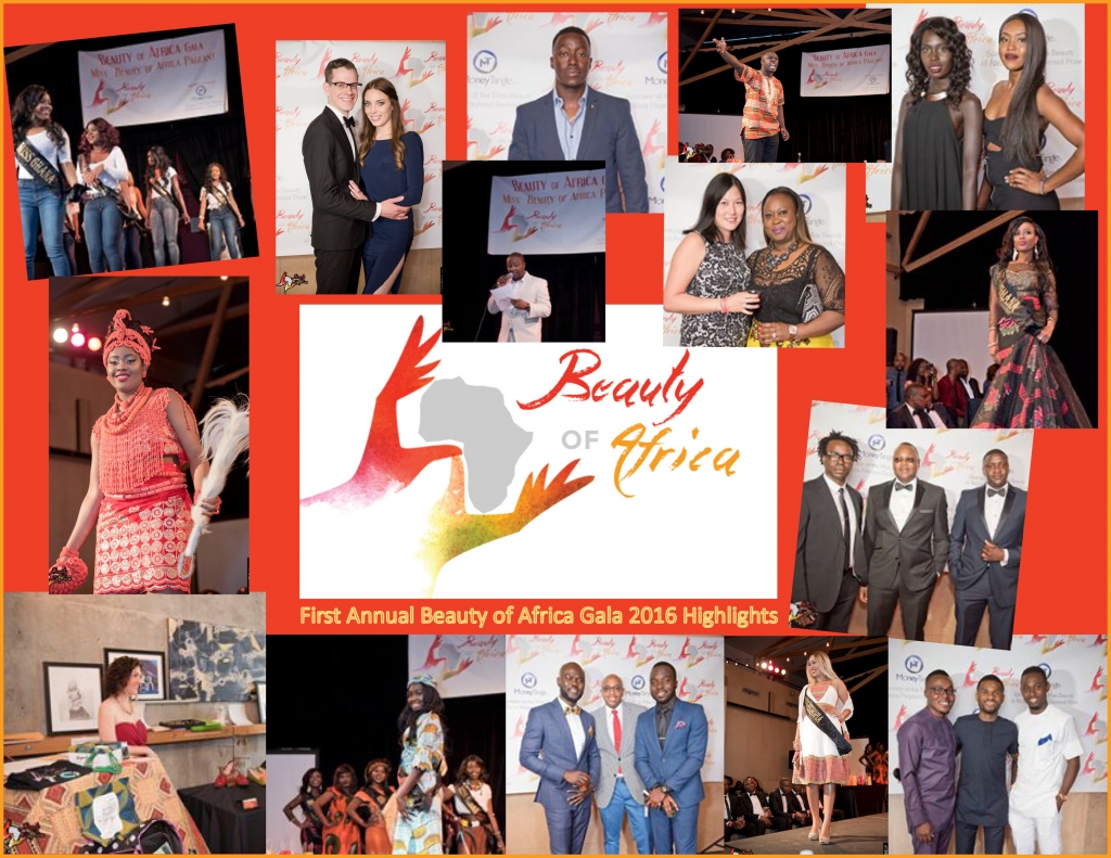 Highlights of The Beauty of Africa Gala & Beauty Pageant - 2016
