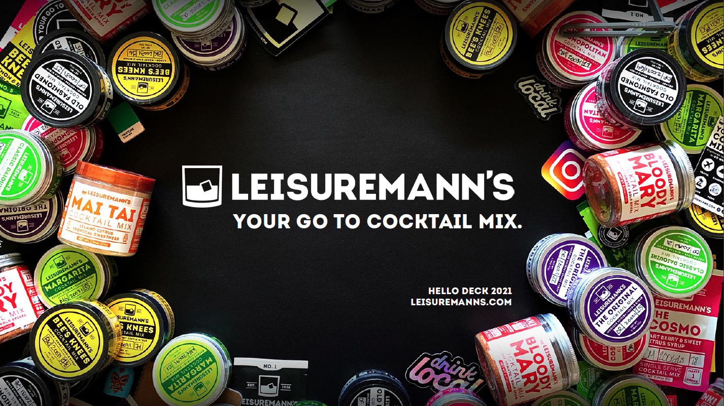 Hello! We're Leisuremann's and we make happy hour easier!