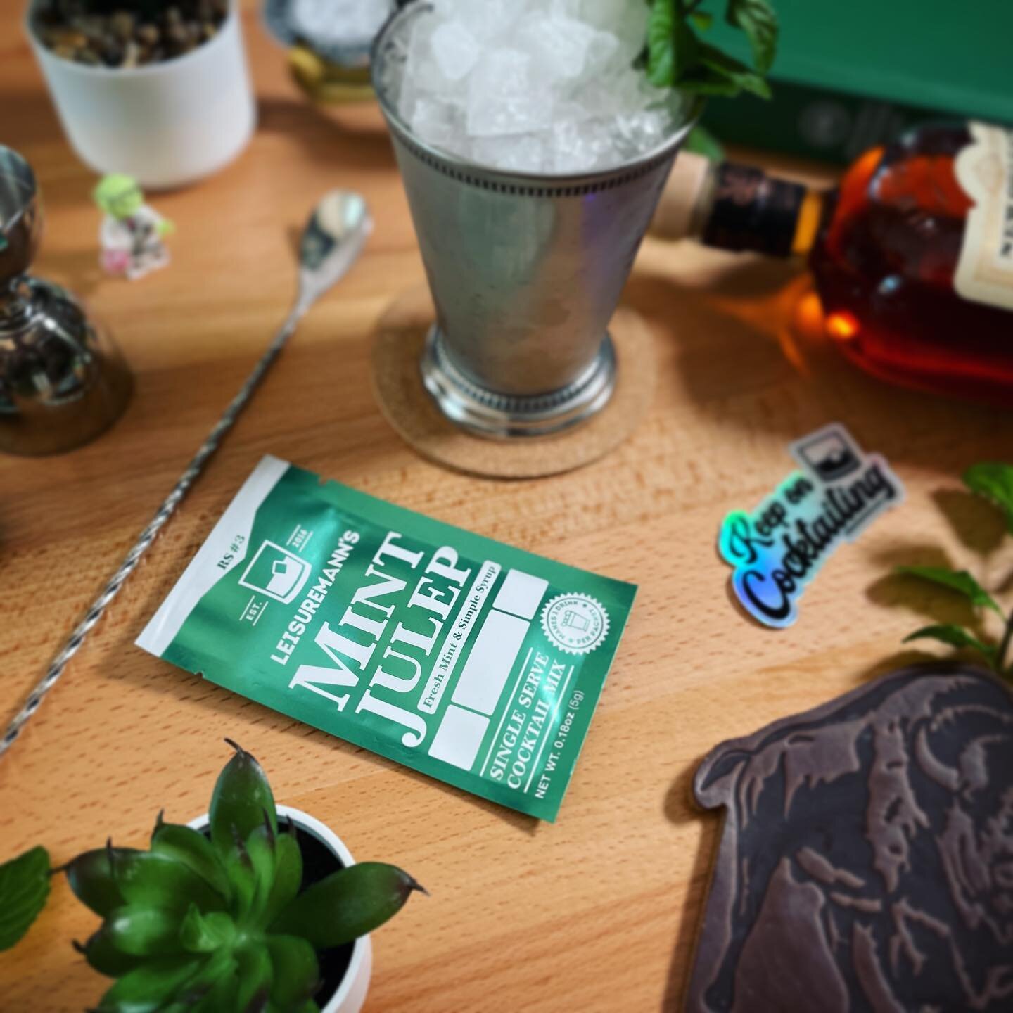 🐎+🌿+🥃= AND THEY&rsquo;RE OFF!!! The three words that when heard evoke big hats, fancy suits, and most of all a Mint Julep. Since Derby season in full swing we wanted to formally introduce to the world our 3rd release series mix, THE MINT JULEP!!! 
