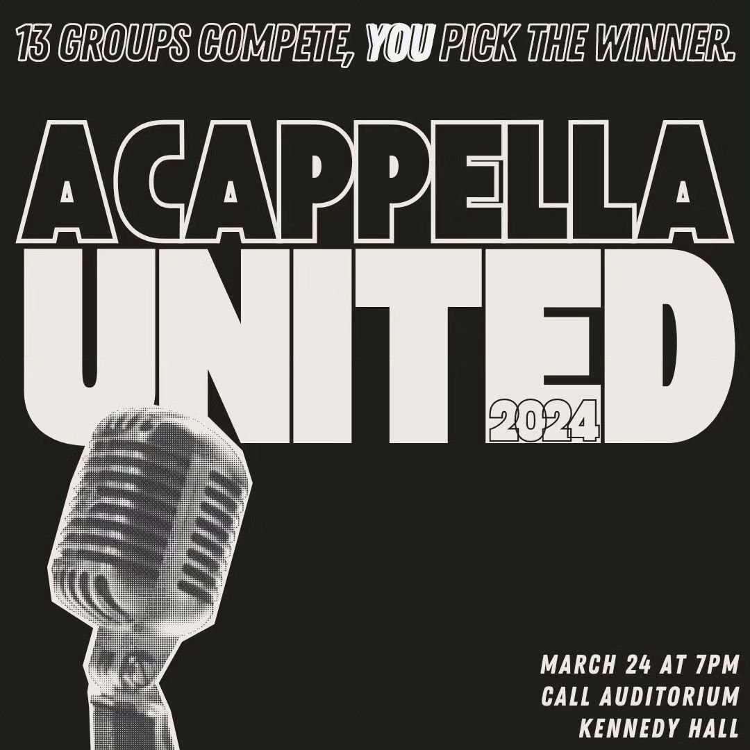 Like friendly competition? Like supporting all of your annoying a cappella friends at once? Wanna hear a sneak peak of our set? Come see the Chordials (and twelve other amazing a cappella groups) at A Cappella United this Sunday, March 24th, at 7pm i