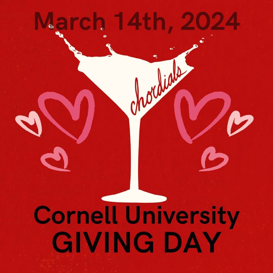 ❤️❤️Giving Day!❤️❤️ is just around the corner! 7 days away, March 14th, consider donating to your favorite acappella group&hellip; The Chordials 🎶🎵🎤 these funds will go toward producing our concert, future albums, and merchandise 🕺 we&rsquo;d rea