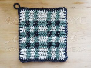toespraak Temmen Geboorteplaats Easy Plaid Pot Holder COLLECTION - Crochet Patterns PDF — Callista Faye  Creative