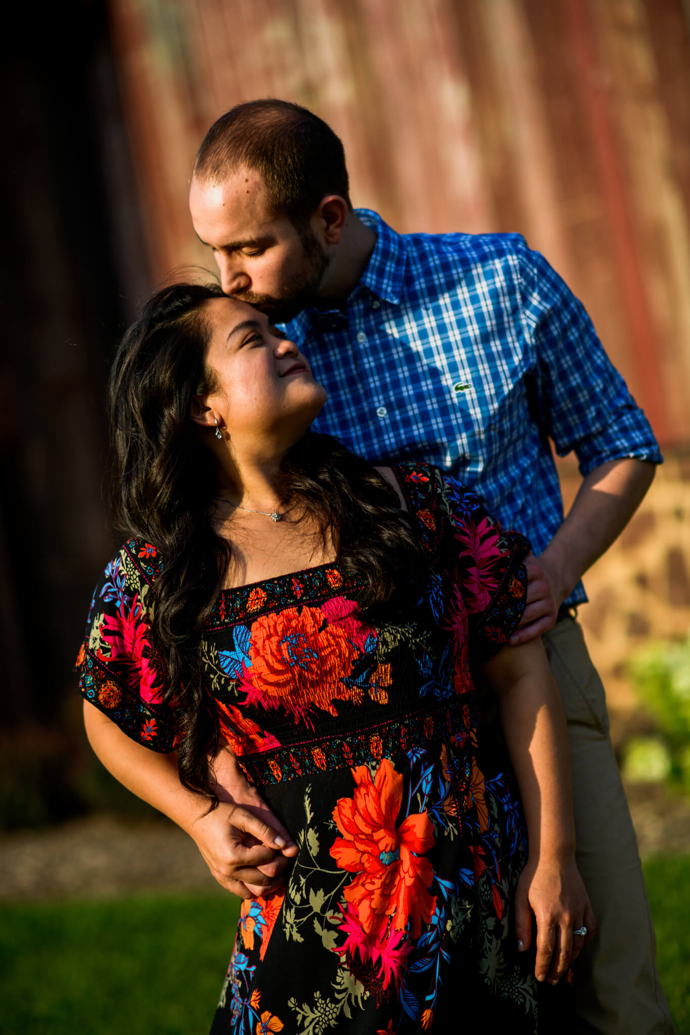 Lhynette Sean Bull Run Winery Manassas VA Engagement-131.jpg