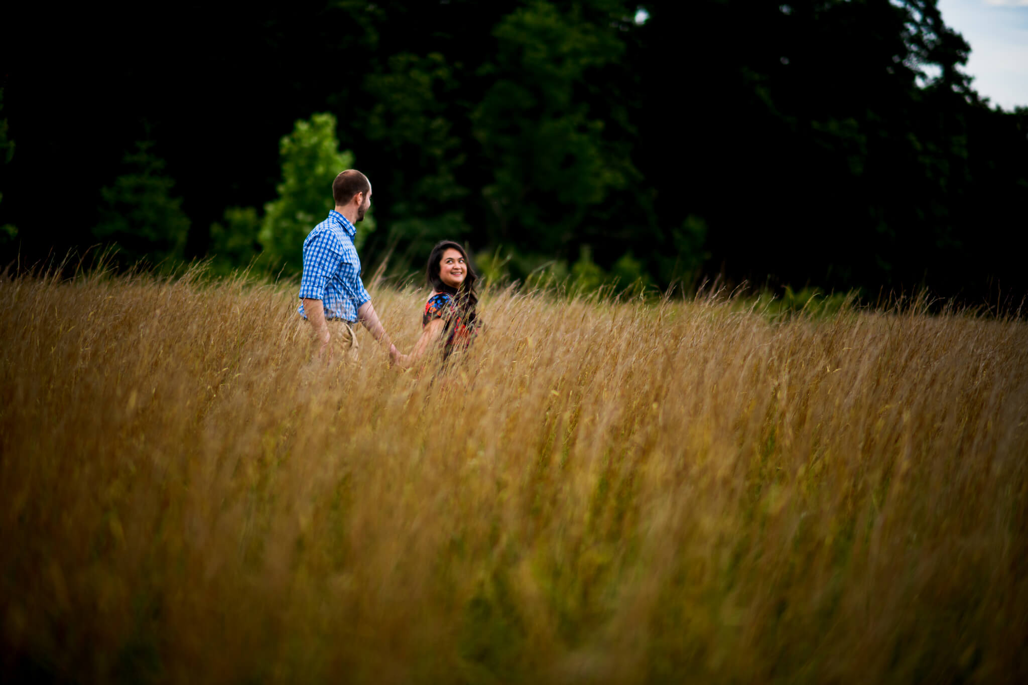 Lhynette Sean Bull Run Winery Manassas VA Engagement-203.jpg