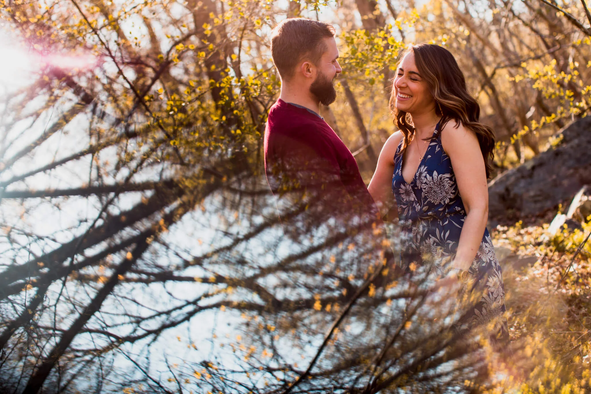 Lisa Jonathan Great Falls Park Virginia Engagement-148.jpg