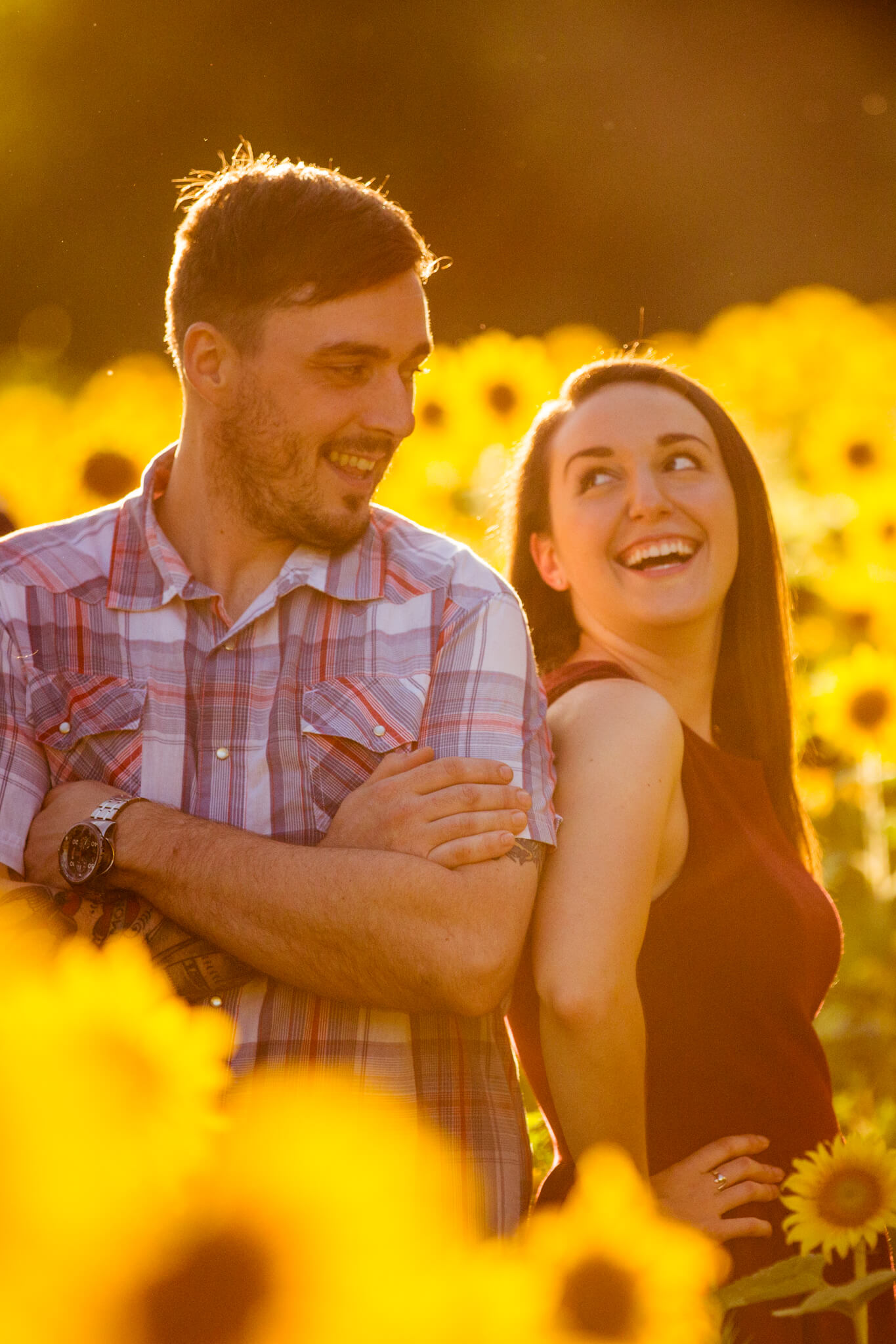 Alysia Jerad Sunflower Field Engagement-1.jpg