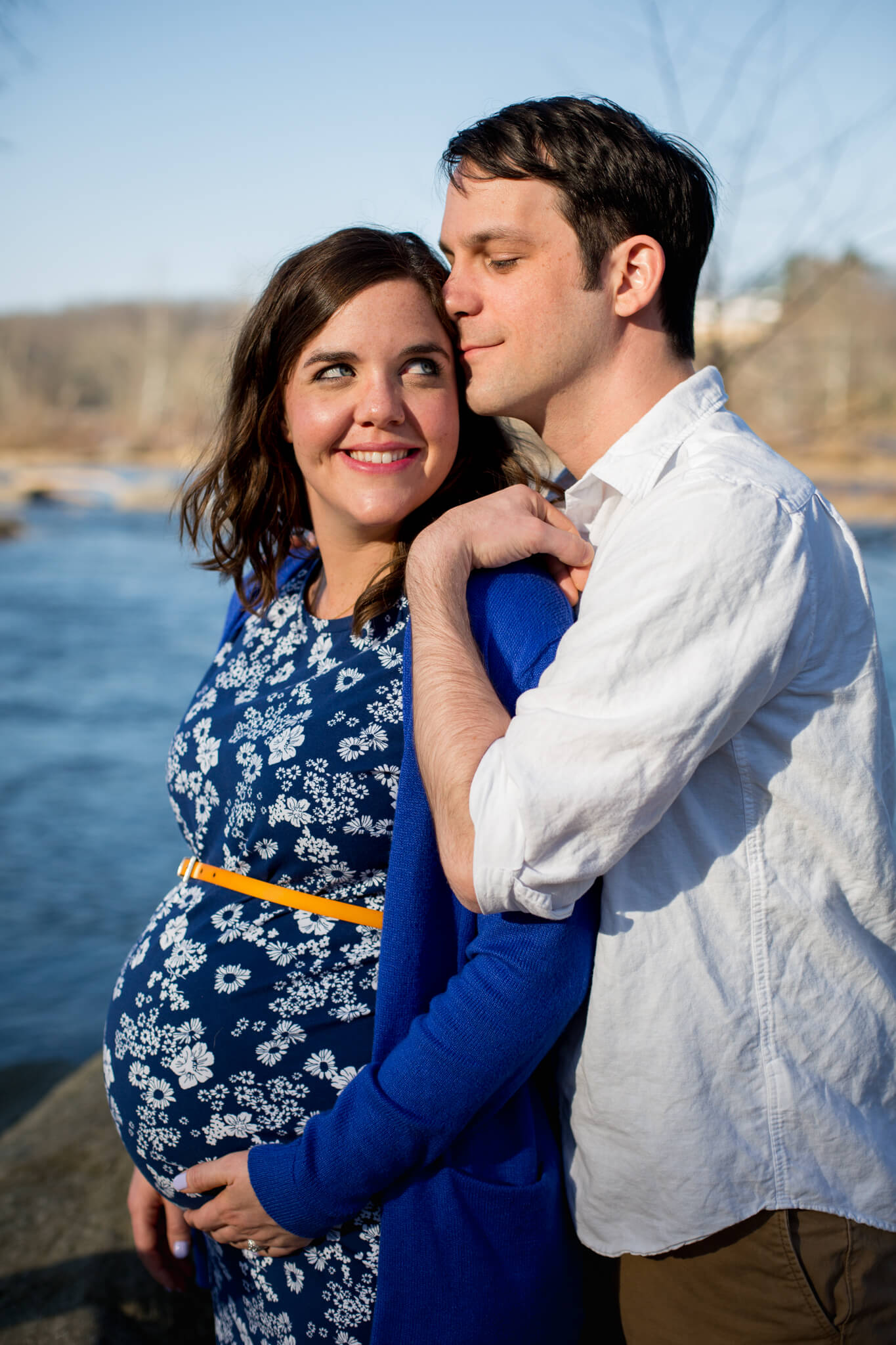 Christina Adam Maternity Pony Pasture James River Richmond VA-4.jpg