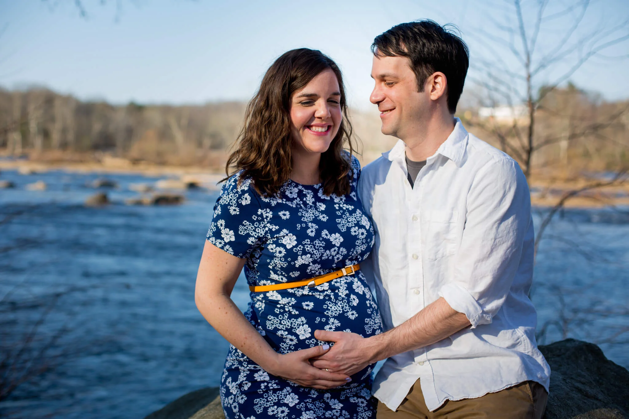 Christina Adam Maternity Pony Pasture James River Richmond VA-6.jpg
