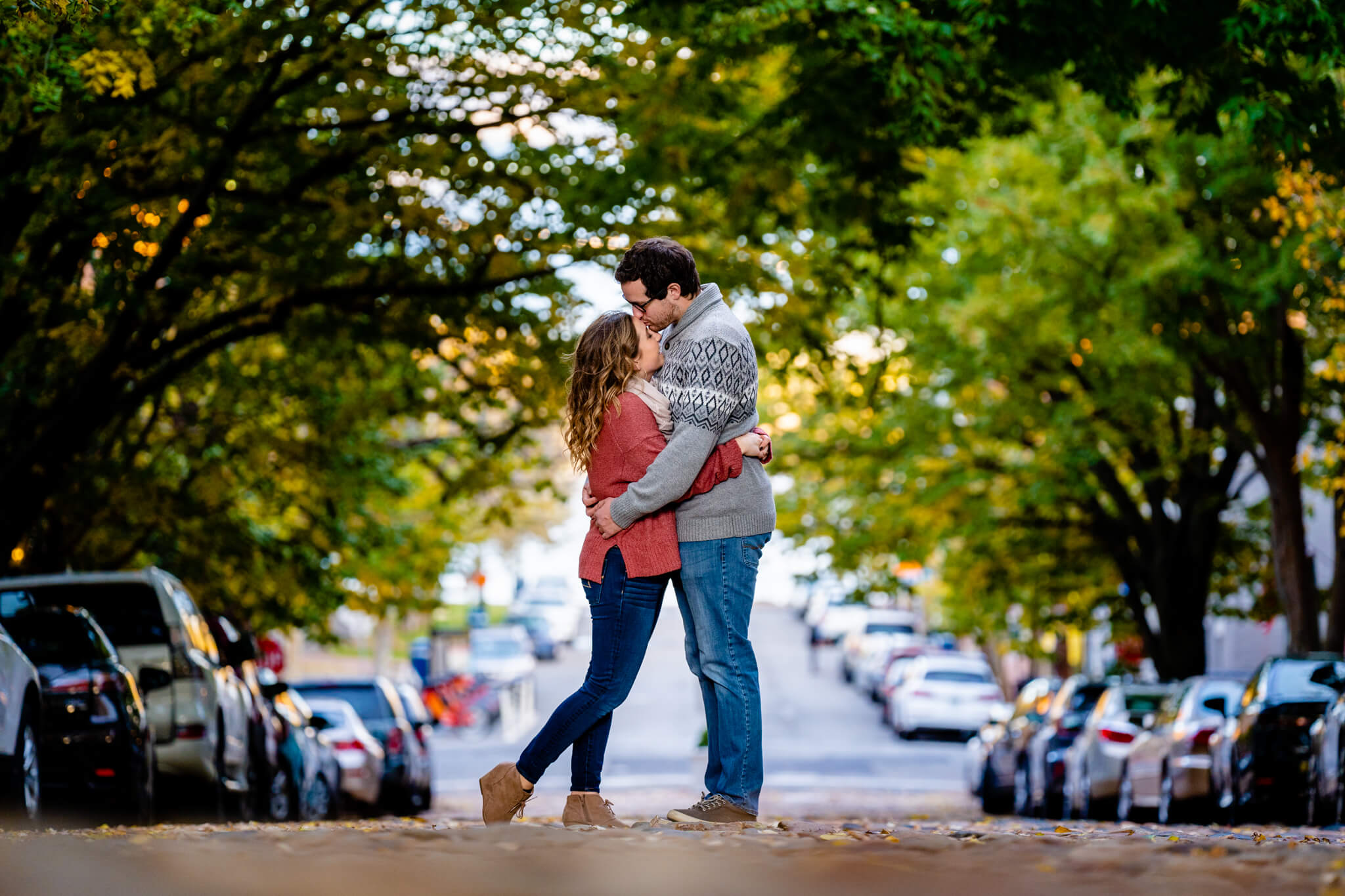 Elaina Sam Old Town Alexandria Engagement Session Northern VA Fall Wilkes Tunnel Love Tunnel Waterfront Torpedo Factory-8.jpg