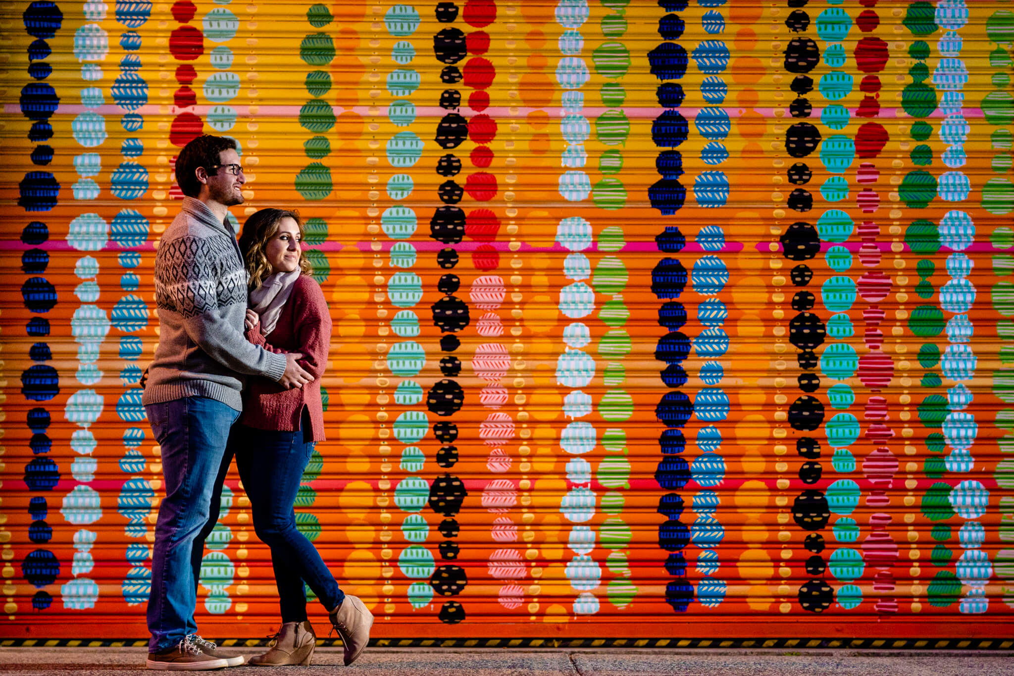Elaina Sam Old Town Alexandria Engagement Session Northern VA Fall Wilkes Tunnel Love Tunnel Waterfront Torpedo Factory-17.jpg