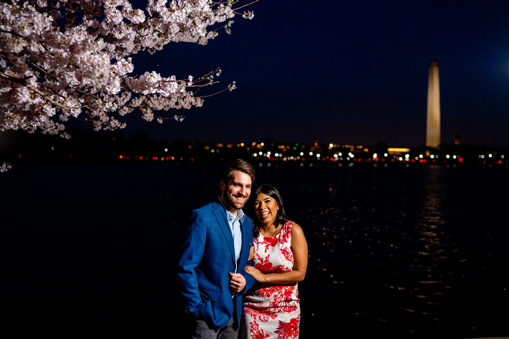 Danielle Michael DC Cherry Blossom Engagement Tidal Basin Washington Monument Engaged NYE Wedding Inspiration-4.jpg