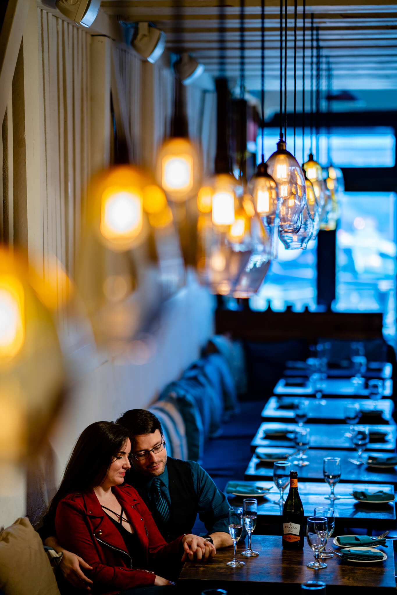 Ambar Engagement Session DC Engaged Balkan Restaurant DC Restaurant Engagement Session Winter Engagement Session-7.jpg