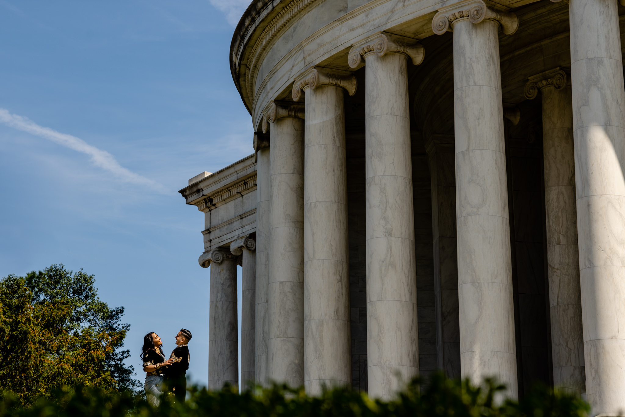 Cherry Blossom Festival Engagement Session Washington DC Tidal Basin Spring Portrait Session Photography by Bee Two Sweet-5.jpg