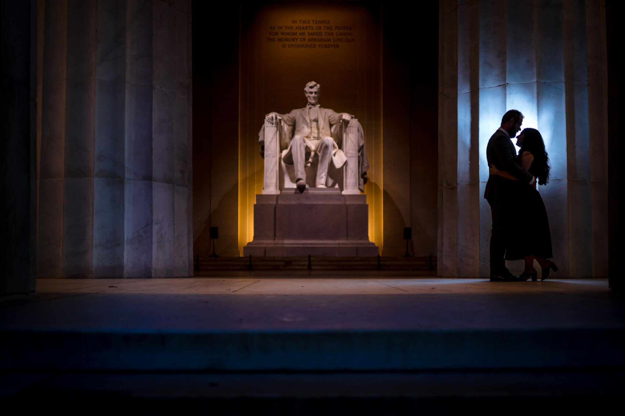 Lincoln Memorial Engagement Session - Photography by Bee Two Sweet-5.jpg