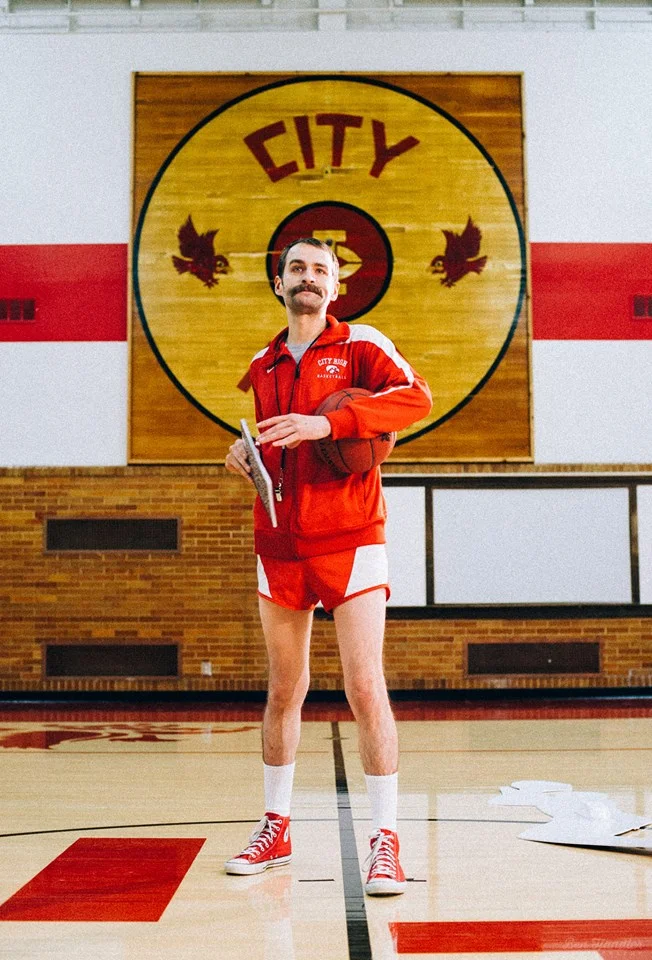 Daniel Hampel as The Basketball Coach