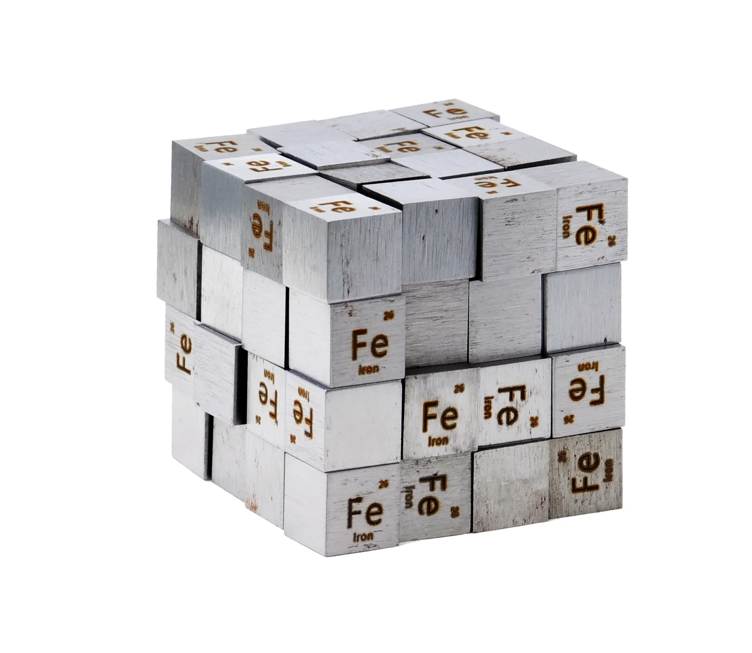 Iron Metal Cube — Luciteria