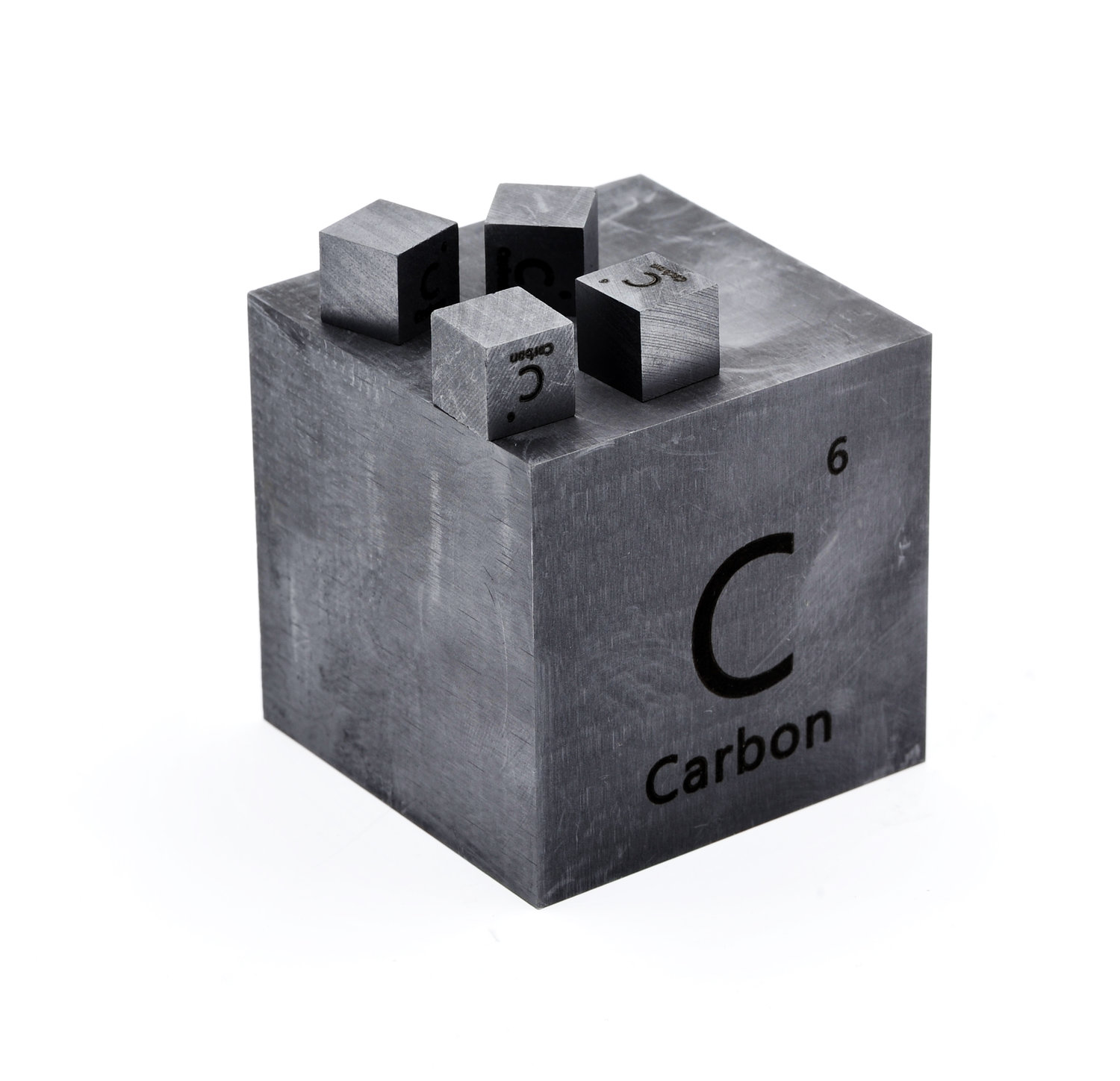 Carbon Cube. Карбоновый куб. Цинк куб. Хромированный металл куб.