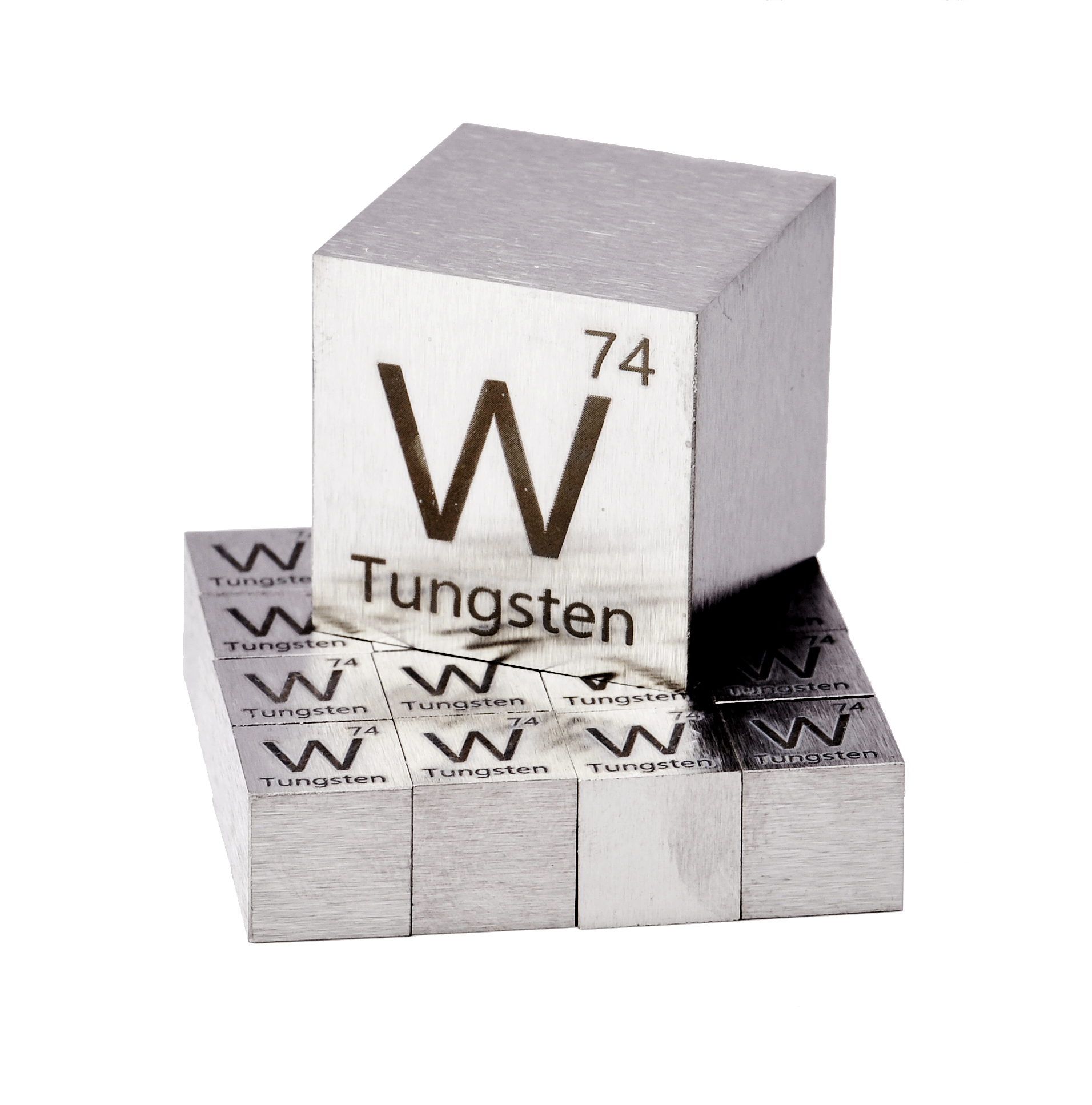 20mm Tungsten Cube Bar pure 99.95% W 