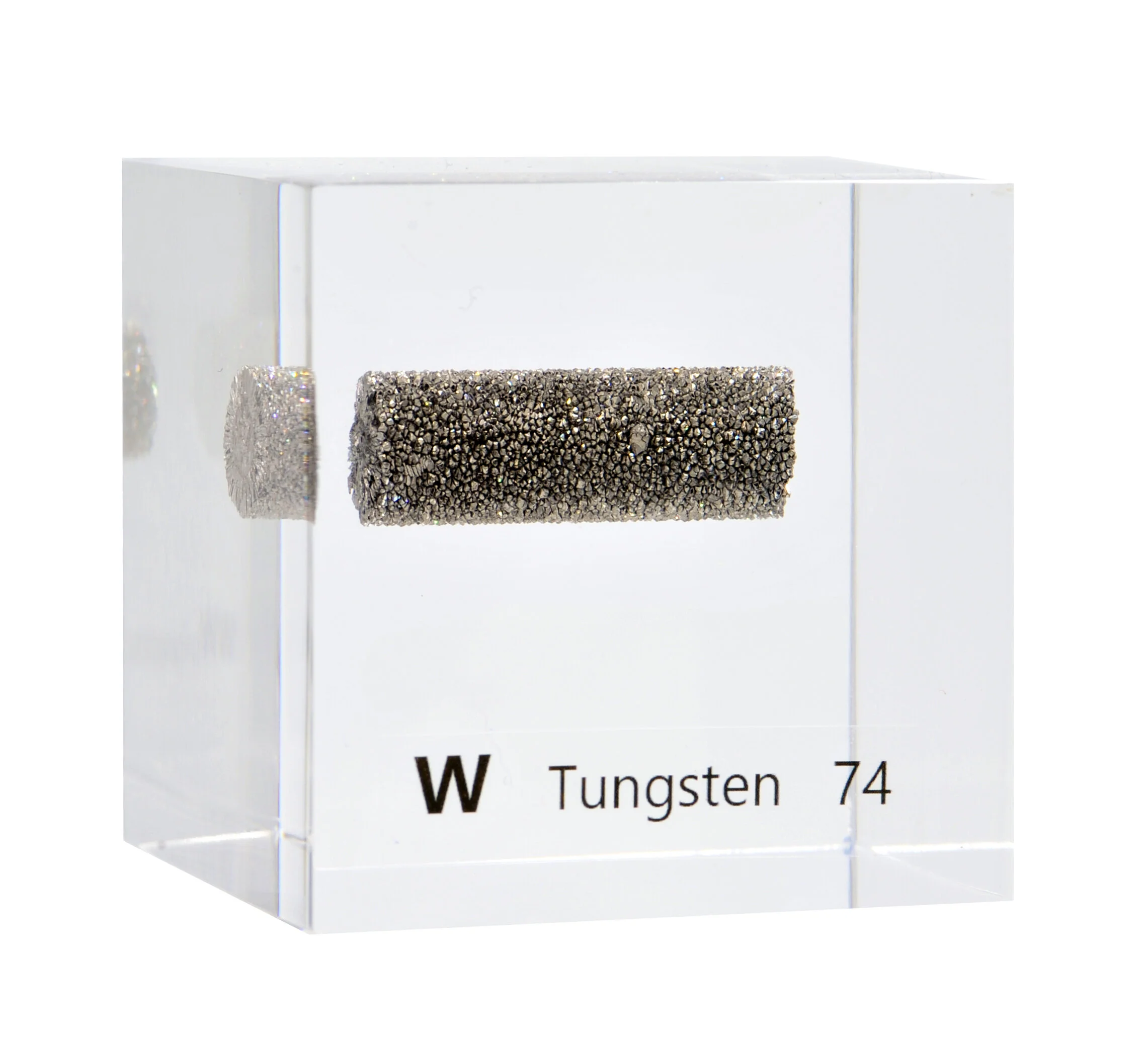 Tungsten 50mm Lucite Cube — Luciteria