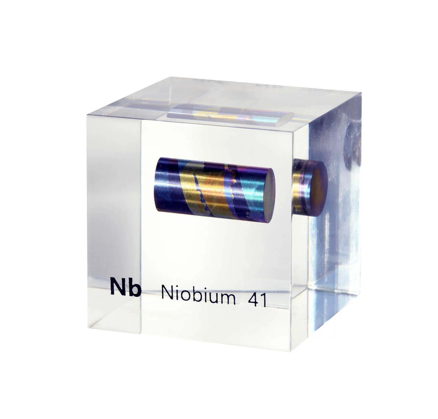Fluorine 50mm Lucite Cube — Luciteria