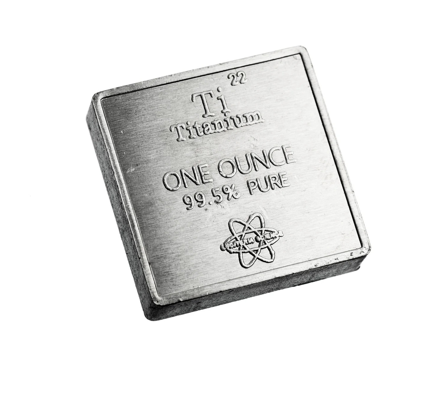 Titanium .995 1 oz Bar — Luciteria